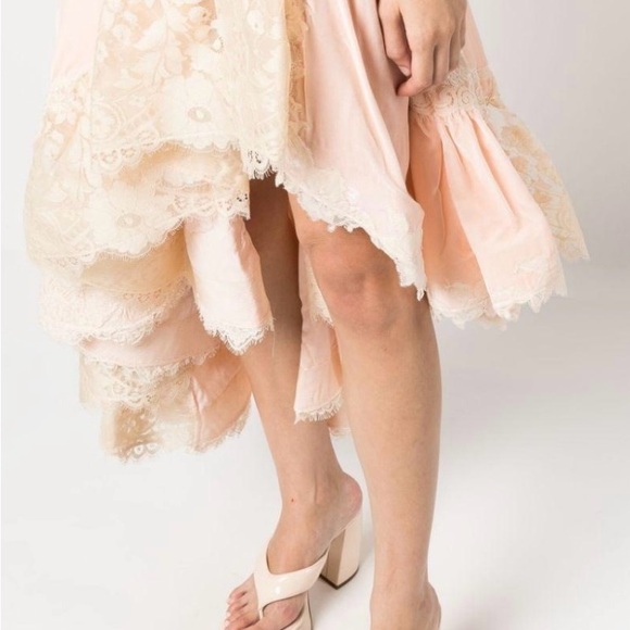 Zimmermann Luminosity Pink Velvet MIDI Dress size 2-4 US size 0 AU - Picture 9 of 16